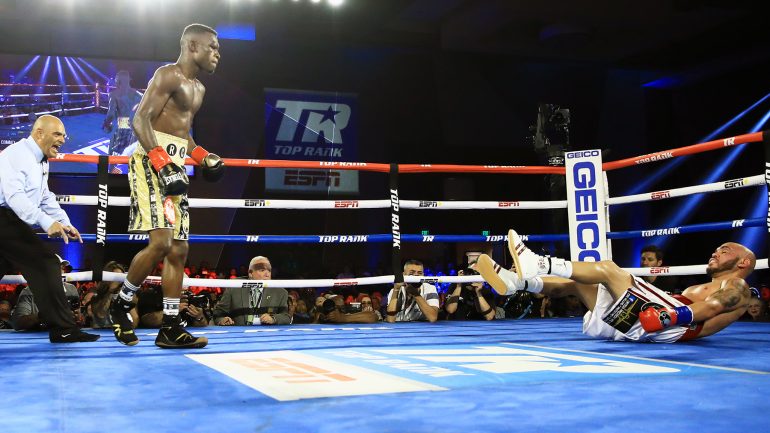 Richard Commey drops Ray Beltran four times, scores eighth round TKO
