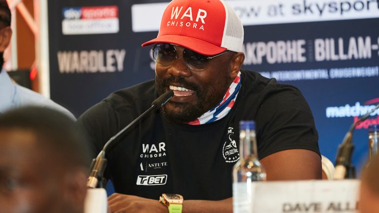 Derek Chisora: It’s a risky night for Aleksandr Usyk and myself but it’s what the fans wants to see
