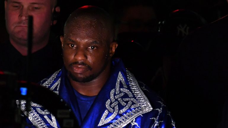 Dillian Whyte claims to have dropped Tyson Fury during sparring session