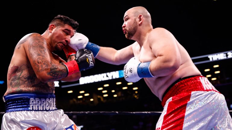 Adam Kownacki outpunches Chris Arreola to decision win in heavyweight brawl