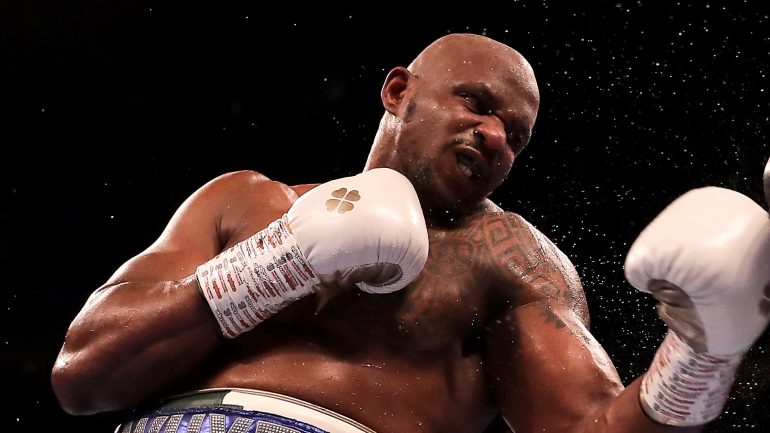 Eddie Hearn says ‘the world’ feels Dillian Whyte is guilty of doping violation