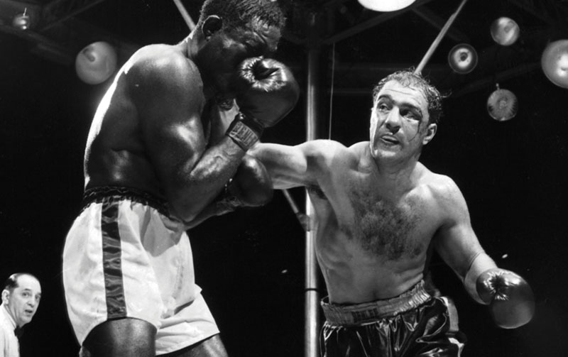 50 years after legendary champion rocky marciano was tragically killed in a...