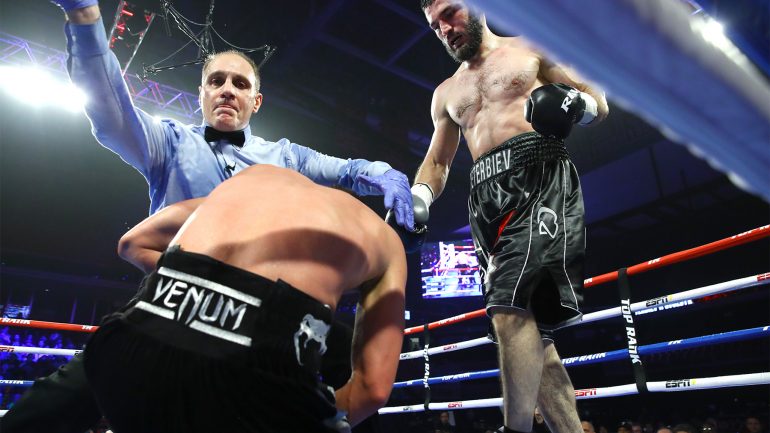 Artur Beterbiev defends unified light heavyweight title against Adam Deines on March 20
