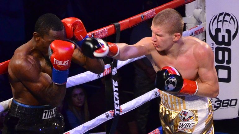 Serhii Bohachuk-Alejandro Davila junior middleweight bout airs on ESPN Deportes on Friday