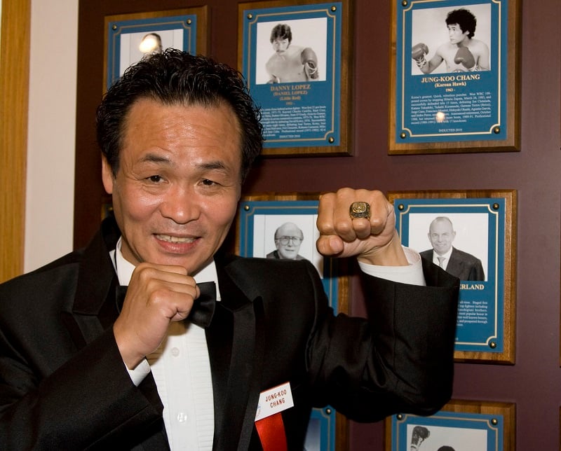 Jung-Koo Chang. Photo courtesy of the International Boxing Hall of Fame
