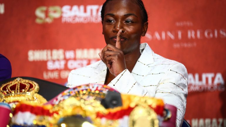 Claressa Shields aims for more history against Ivana Habazin