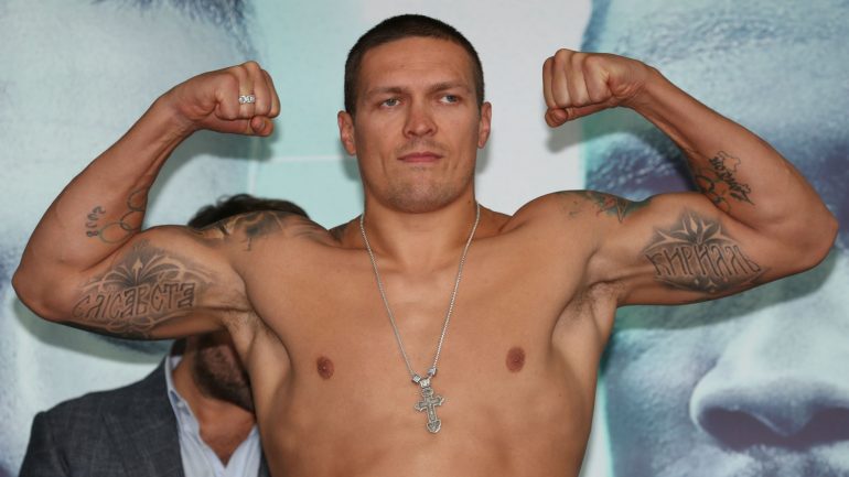 Oleksandr Usyk can look to Evander Holyfield as cruiserweight-to-heavyweight benchmark