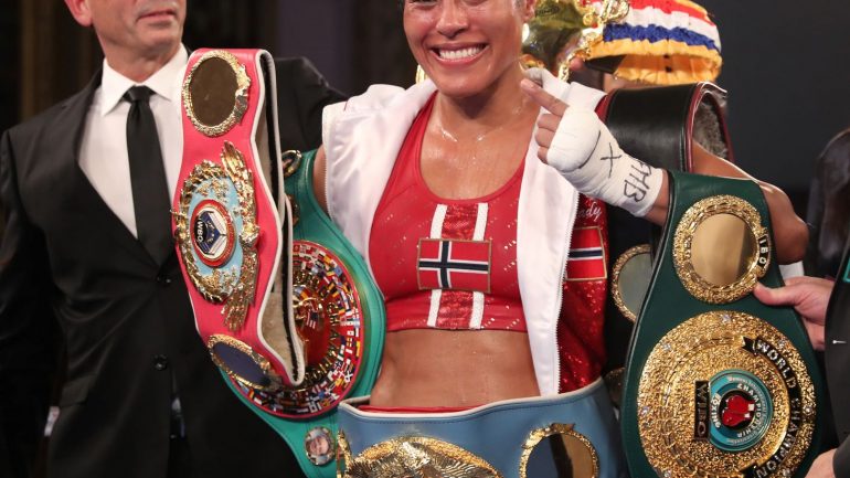 Cecilia Braekhus sets the stage for a Katie Taylor showdown in 2020