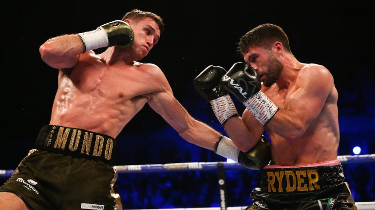Callum Smith tested to his limits in decision win over John Ryder, retains Ring Magazine 168-pound title