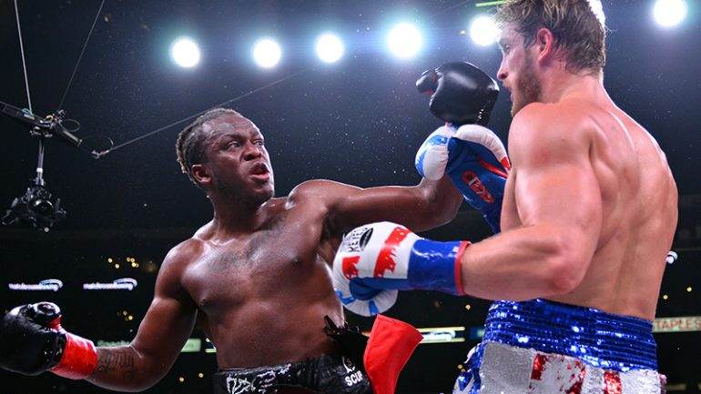 KSI, still buzzing from Logan Paul victory, says he will continue boxing… fellow celebs, that is