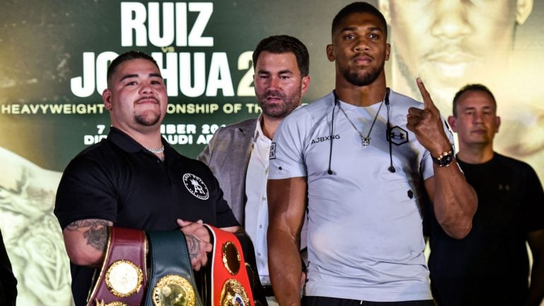 Bob Arum talks Andy Ruiz-Top Rank parting, questions testing for rematch