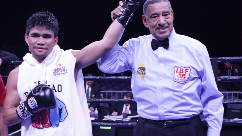 Marlon Tapales returns with second round TKO of Eden Sonsona in General Santos City