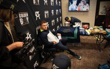 Canelo's calm before the Krusher