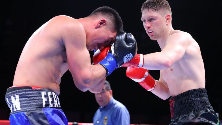 Jason Quigley stops late replacement Fernando Marin in three rounds