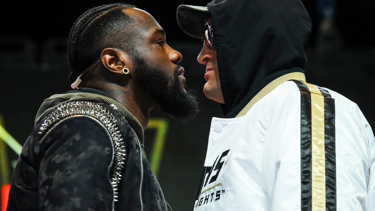 NSAC prohibits Deontay Wilder and Tyson Fury from staring down at weigh-in
