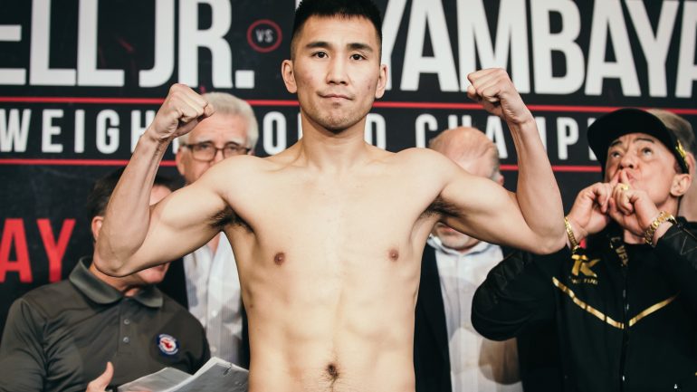 A 130-pound opportunity is knocking at Tugstsogt Nyambayar’s door