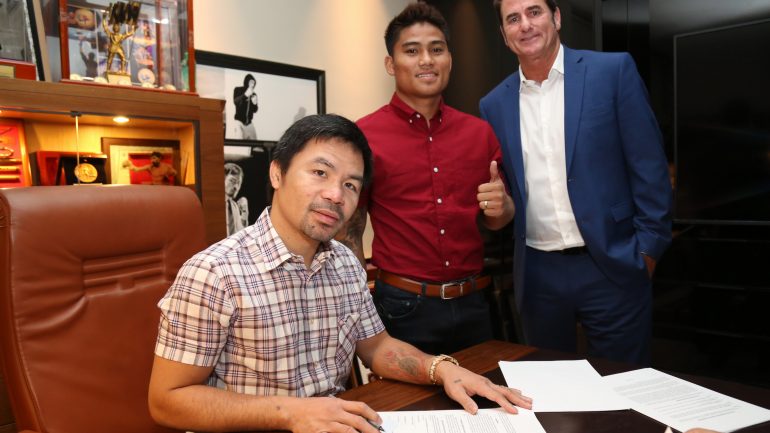 Featherweight contender Mark Magsayo signs with MP Promotions