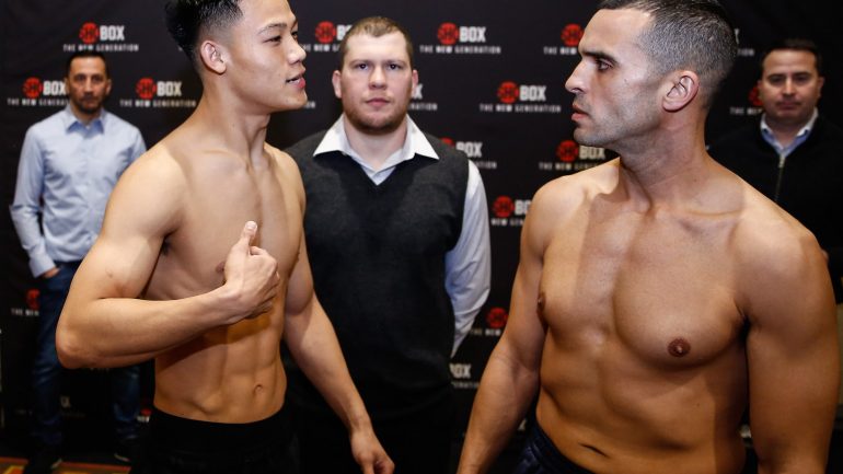 Brandun Lee, Camilo Prieto make weight for ShoBox showdown