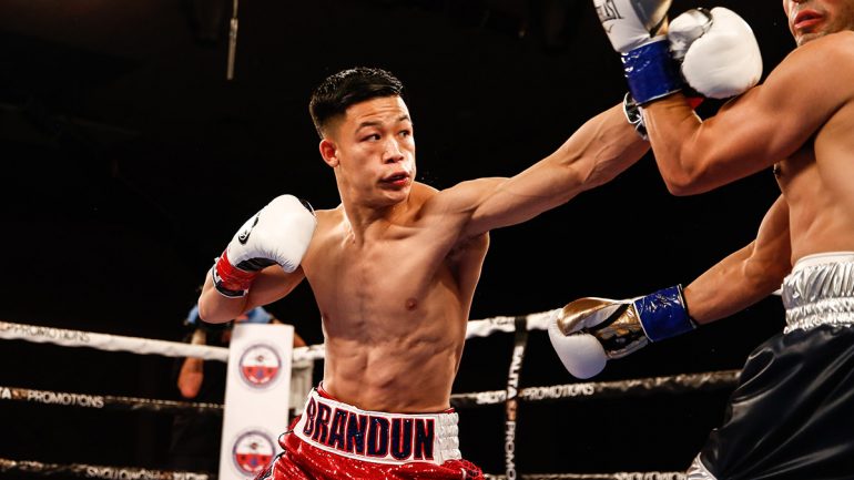 Brandun Lee: Jimmy Williams punches in slow motion. My speed will be a big factor in this fight