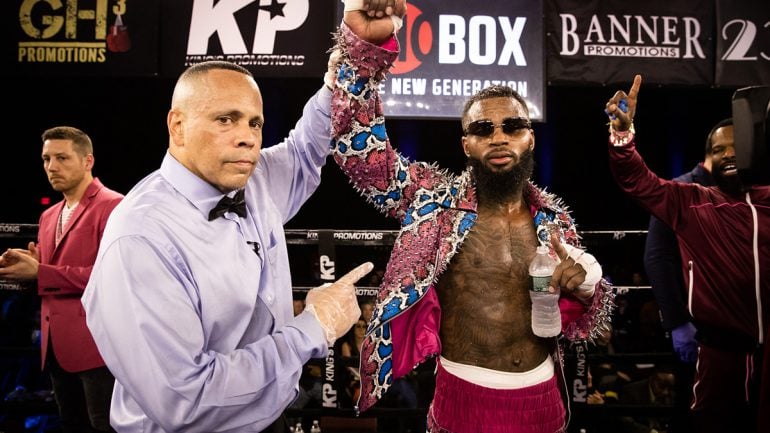 Junior welterweight Montana Love keeps building on his new life