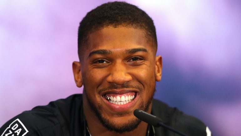 Anthony Joshua rules out Mike Tyson fight because ‘people would boo’