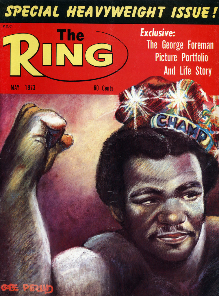 MAY 1971 ISSUE WORLD BOXING MAGAZINE GEORGE FOREMAN COVER 