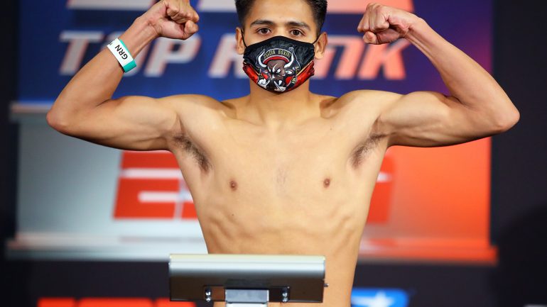 Garcia-trained Luis Coria gets his big shot in boxing’s return