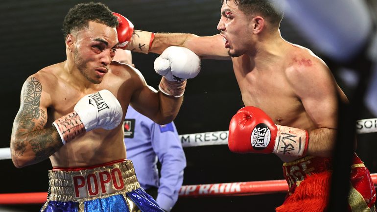 Andres Cortes gets off the canvas, wins decision over Alejandro Salinas