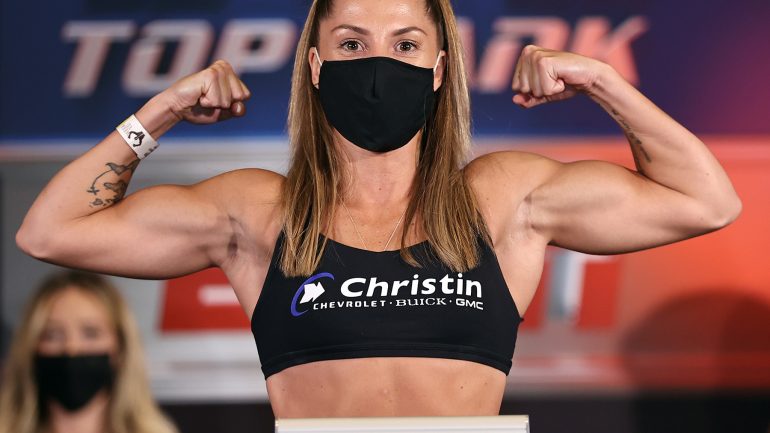 Kim Clavel is ready for a different fight Tuesday night on ESPN