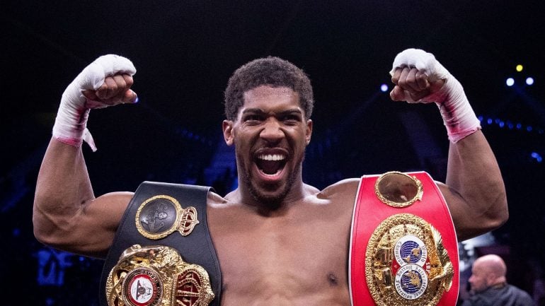 Hearn: Joshua will fight this year, behind closed doors if he has to