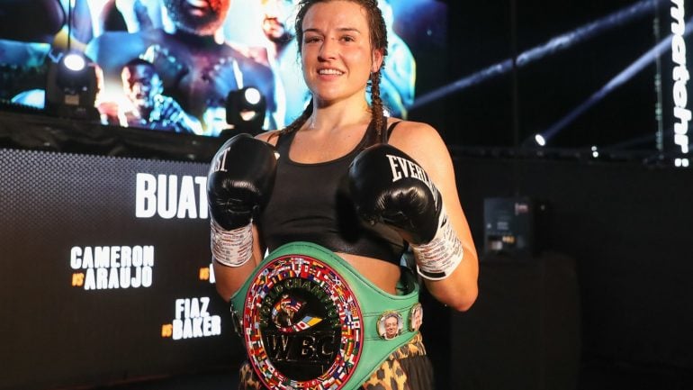 Chantelle Cameron-Melissa Hernandez WBC 140-pound title bout added to Haney-Linares card