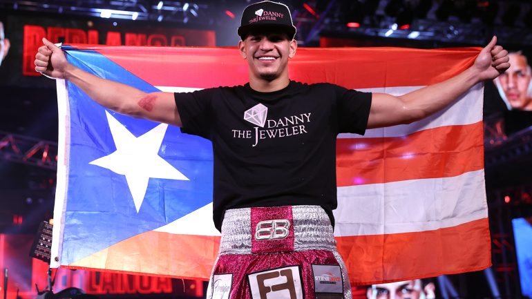 Edgar Berlanga takes on Steve Rolls in main event at MSG’s Hulu Theater