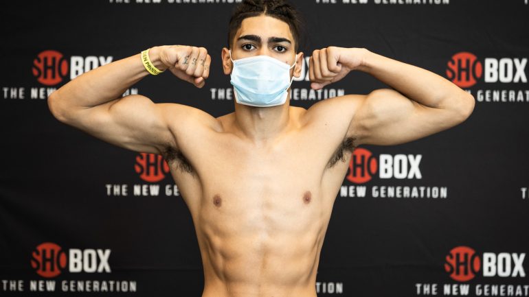 Janelson Figueroa Bocachica hopes to open eyes with ShoBox debut against Nicklaus Flaz