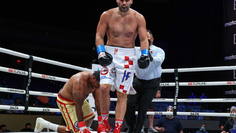 Filip Hrgovic: Zhang is a good fighter – he’s not so good fighting with me, that’s his problem