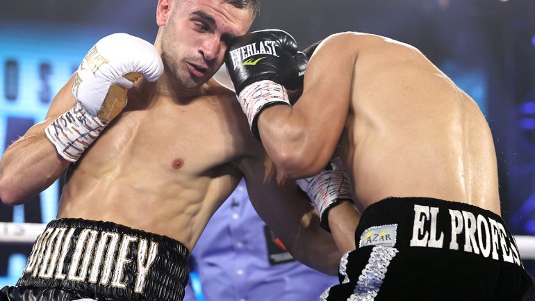 Joshua Franco-Andrew Moloney II ends in no decision after controversial headbutt ruling