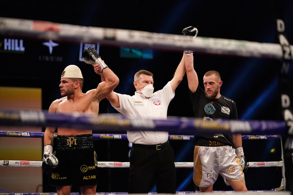 Joshua-Pulev undercard action Welterweight Florian Marku held to controversial draw by Jamie Stewart