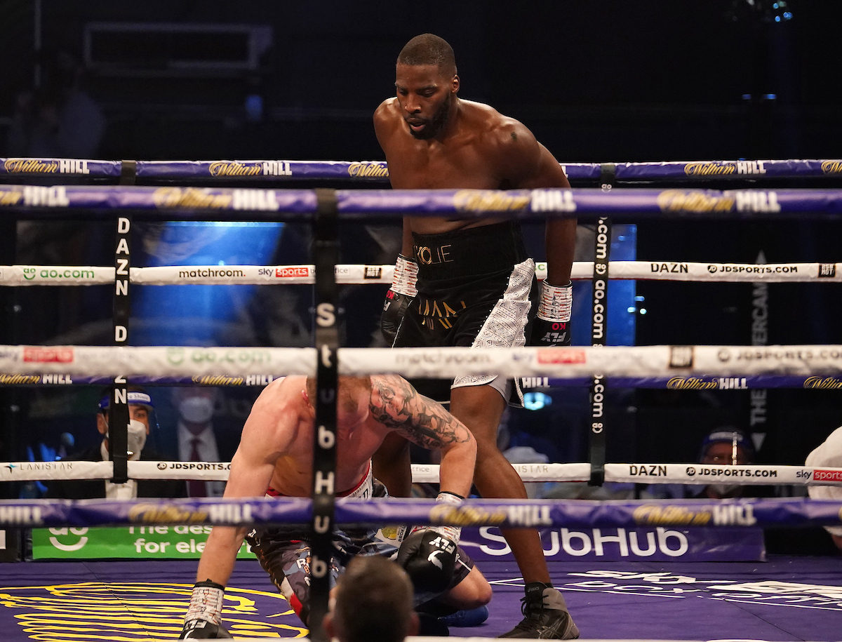 Lawrence Okolie Blasts Out Nikodem Jezewski In Two Targets The Best At