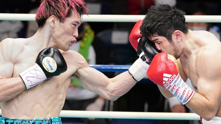 Photos: Ryota Toyoshima outpoints Riku Nagahama to win OPBF welterweight belt