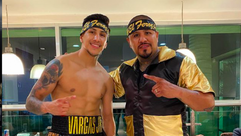 Fernando Vargas Jr could be forgiven if he didn’t want to do boxing
