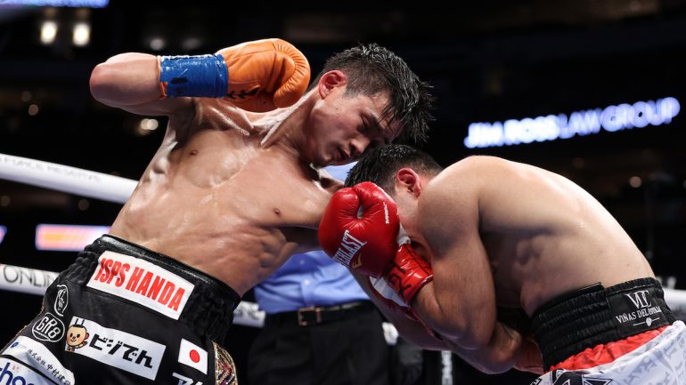 Estrada-Gonzalez 2 undercard report: Hiroto Kyoguchi TKO 5 Axel Vega