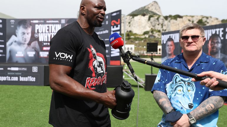 Dillian Whyte finally puts pen to paper to seal Tyson Fury fight