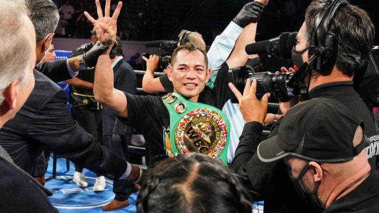 Nonito Donaire shocks the boxing world again by stopping Nordine Oubaali in four