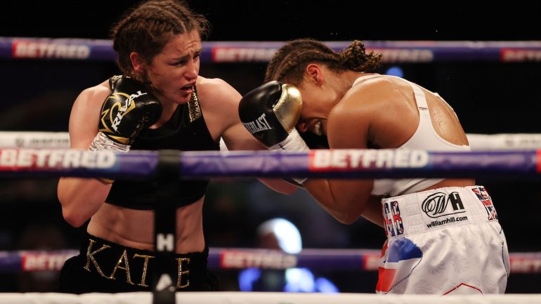 Katie Taylor fighting fit for Sharipova, eyes Serrano for early 2022