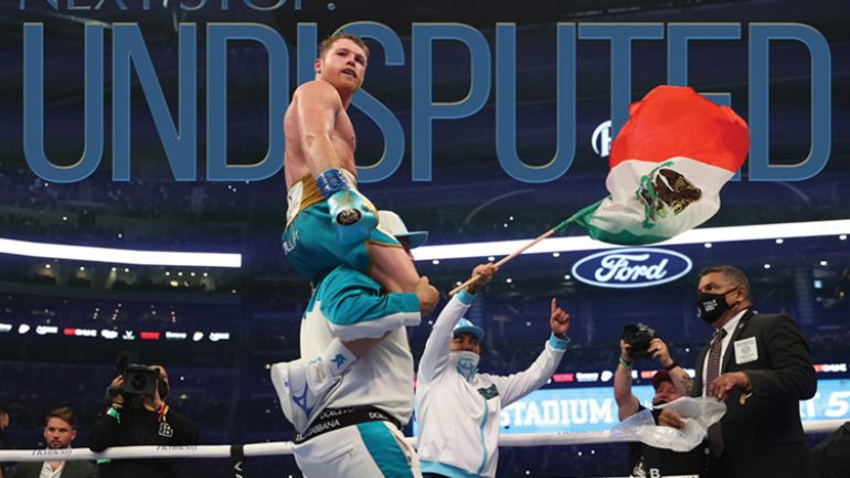 ESPN Report Says Canelo Alvarez and Caleb Plant have come to terms to fight in November