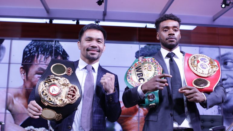 Pacquiao: Spence is a better fighter than Mayweather
