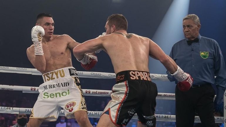Australian 140-pounder Stevie Spark signs with Matchroom Boxing
