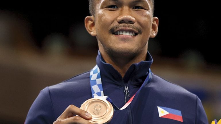 Eumir Marcial puts pro career on hold to pursue 2024 Olympics
