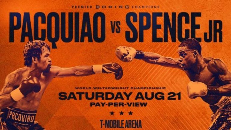 Televised undercard bouts for Manny Pacquiao-Errol Spence Jr. official