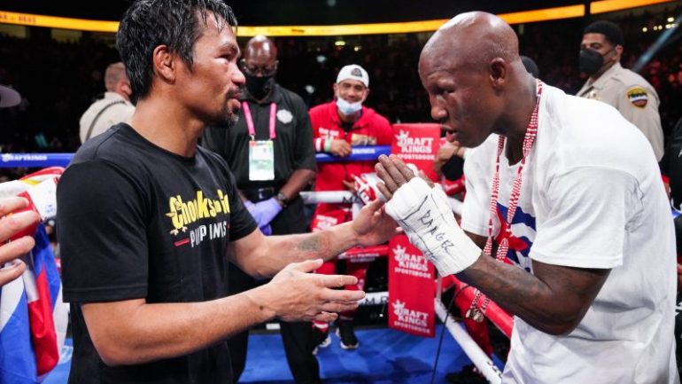 Yordenis Ugas open to rematch, says Pacquiao will be better prepared next time