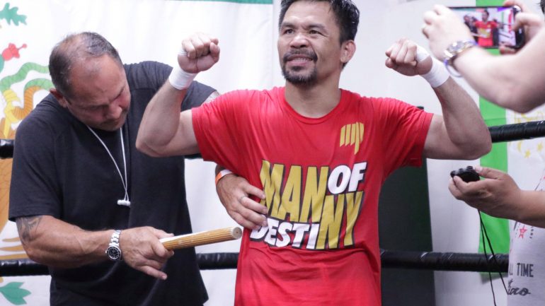 Manny Pacquiao and Yordenis Ugas fight for the same title with different motivations  